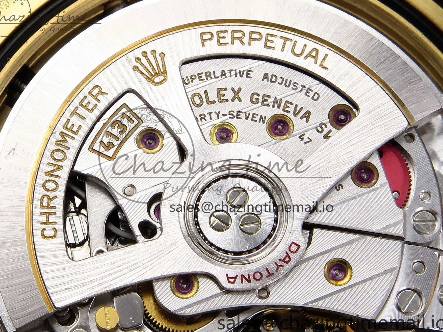 MiroTime 0414 Bold Daytona 126518 QF 1:1 Best Edition Black YG Dial on Oysterflex Strap SH4131 V6（Gain Weight） 1198